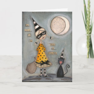Magic Moon - Greeting Card