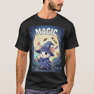 Magic – Mouse Wizard Halloween TinyFur Tee