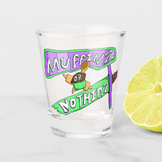 magic muffinz shot glass