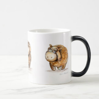 Magic mug. Tree little sheep. Magic Mug