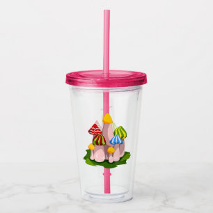 Magic Mushroom Cathedral Thunder_Cove   Acrylic Tumbler