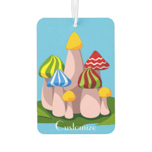 Magic Mushroom Cathedral Thunder_Cove Car Air Freshener