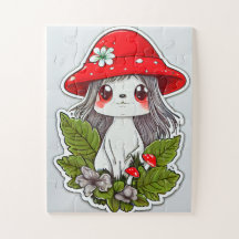 Magic Mushroom Creatures Puzzle