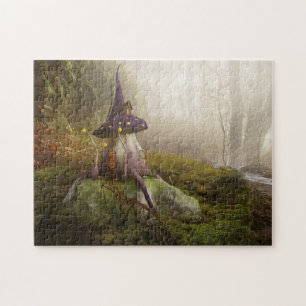 Magic Mushroom Fairy Forest Puzzle