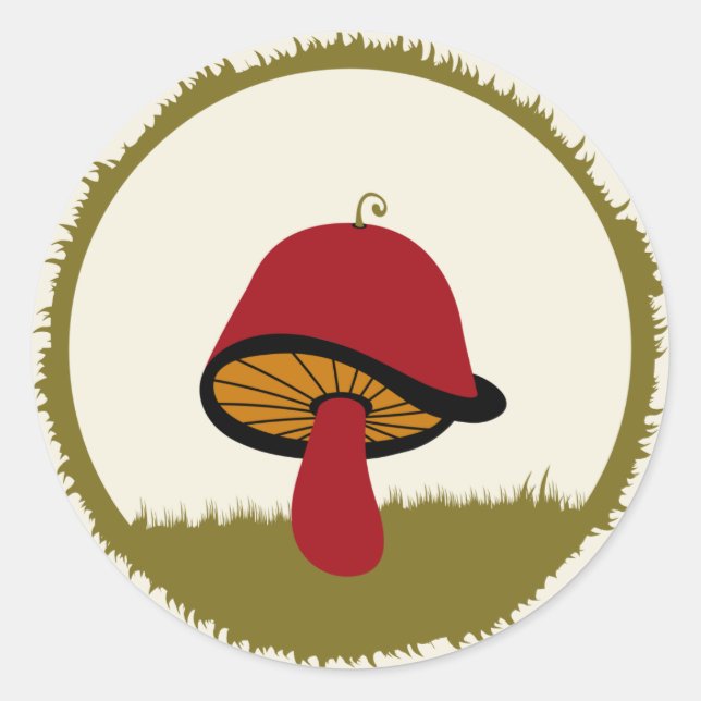 Magic Mushroom Sticker (Front)