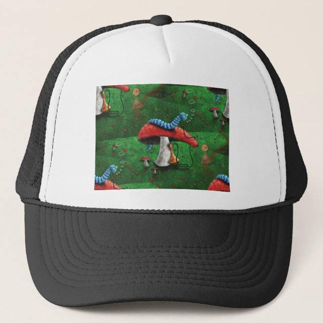 Magic Mushroom Trucker Hat (Front)