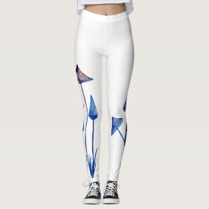 Magic mushrooms Custom Leggings
