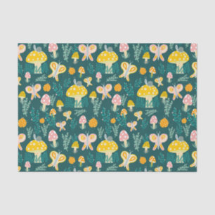 Magic Mushrooms Cute Butterflies Snails Ladybugs Tissue Paper