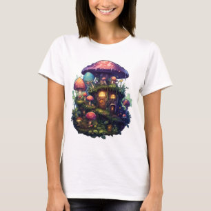 Magic mushrooms house T-Shirt