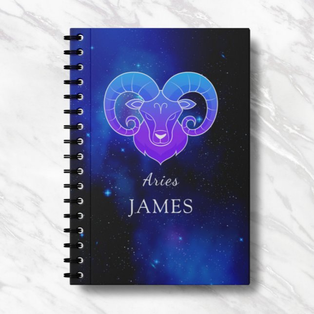 Magic Name with Zodiac sign Aries Notebook (Creator Uploaded)