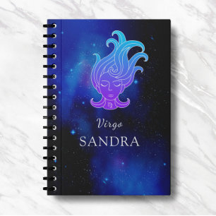 Magic Name with Zodiac sign Virgo Notebook