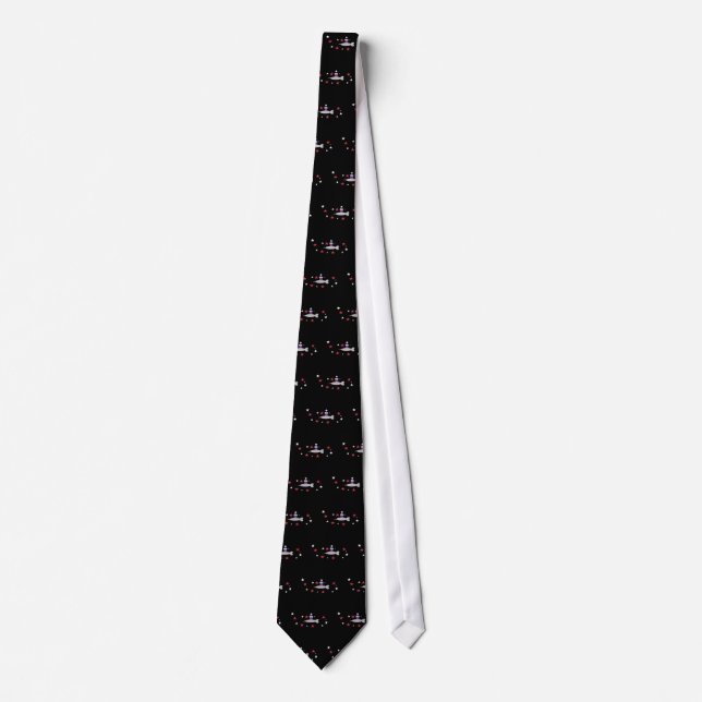 Magic Narwal and Space Cupcake Tie (Front)