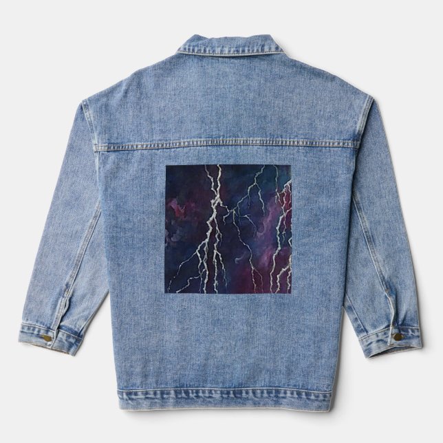 Magic night denim jacket (Back)