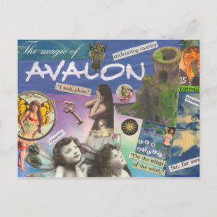 Magic of Avalon postcard