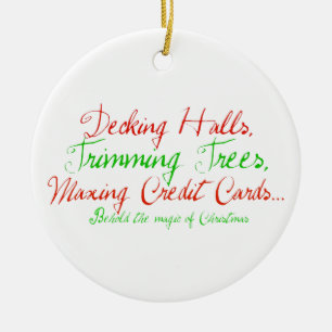 Magic Of Christmas Ceramic Ornament