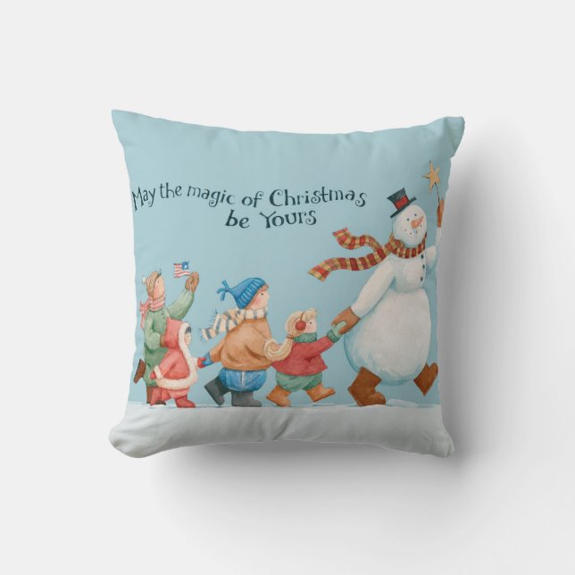 Magic of Christmas Cushion (Front)