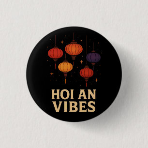Magic of Hoi An – Lantern Art 3 Cm Round Badge