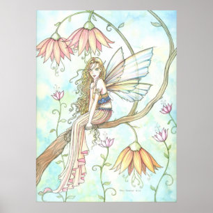 Magic of Ophelia Flower Fairy Poster Print