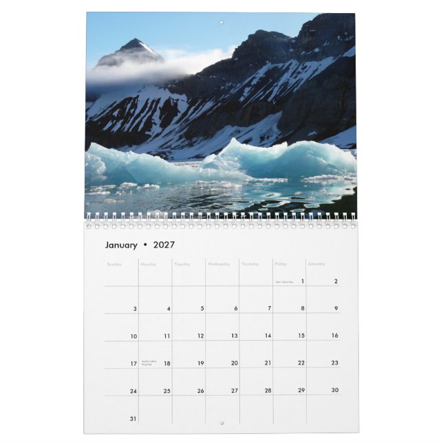 Magic of the Arctic Calendar (Jan 2027)