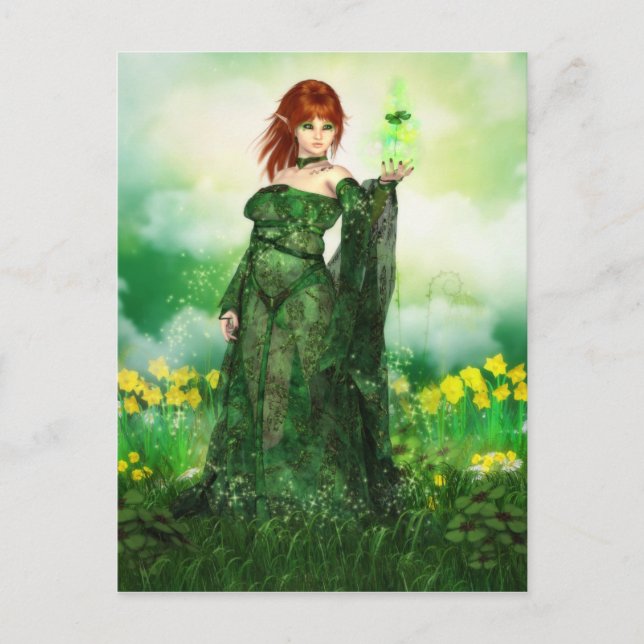 Magic of the Clover Postcard (Front)