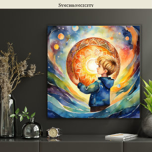 Magic Orbs Spirituality Mysticism One Soul Cosmic Poster