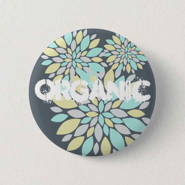 Magic Pastel Colour Flower Petals 6 Cm Round Badge (Front)