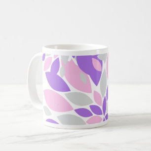 Magic Petals Purple Flowers Coffee Mug