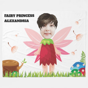 Magic Pixie Enchanted Fairy New Fun Kids Fab Fleece Blanket