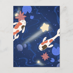 Magic pond post card