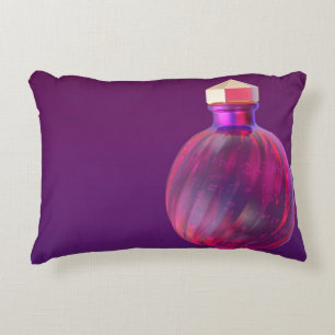 Magic potion bottle decorative cushion