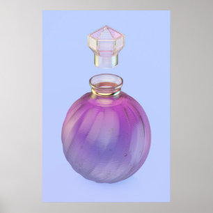 Magic potion bottle poster
