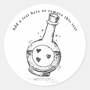 Magic Potion Classic Round Sticker