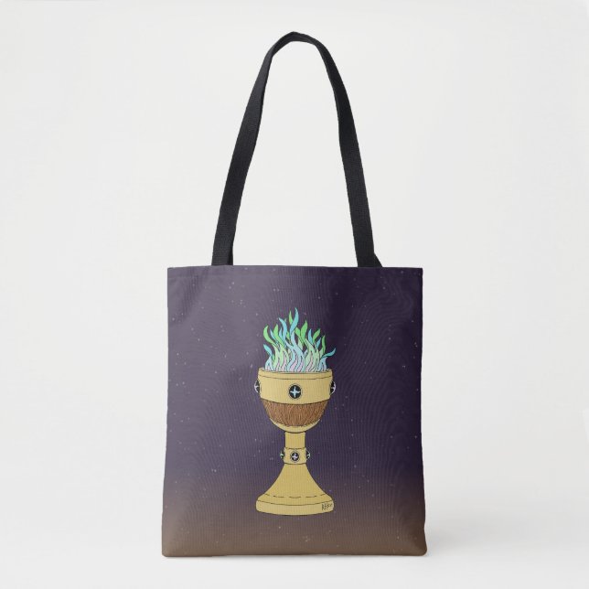 Magic Potion in Mazer and Chalice Combo  Tote Bag (Front)