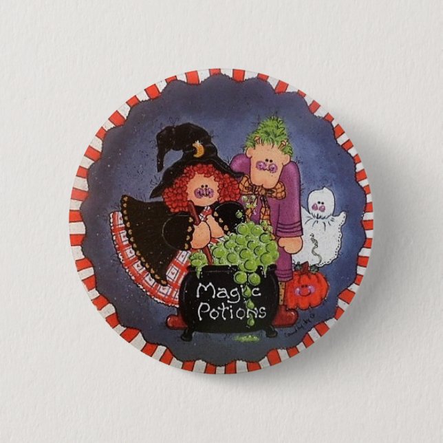 Magic Potions Button Pin (Front)