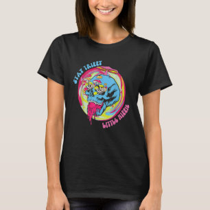 Magic Psilocybin Mushrooms Tie Dye Stay Trippy Lit T-Shirt