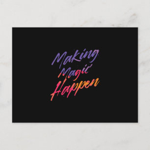 Magic Quote Postcard
