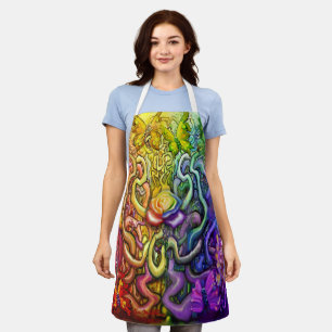 Magic Rainbow Party Apron