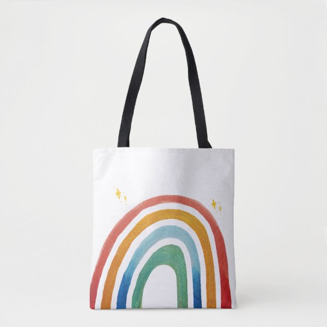 Magic Rainbow Tote Bag (Front)