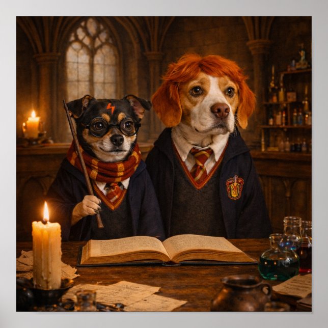 "Magic Research" Poster (Front)