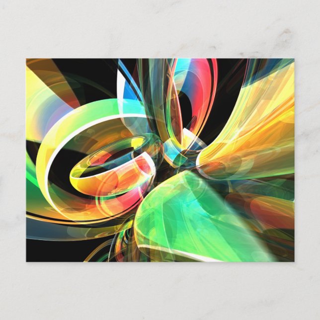 Magic Rings Postcard (Front)