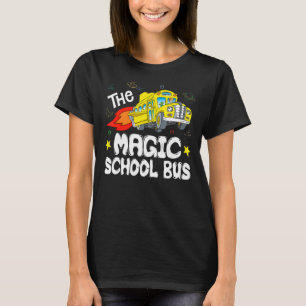 Magic School Bus Driver Funny Seatbelts Everyone J T-Shirt