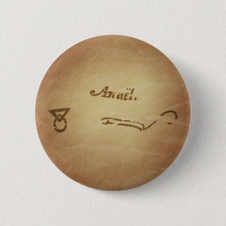 Magic Seal Angel Anael Protection Magic Charms 6 Cm Round Badge