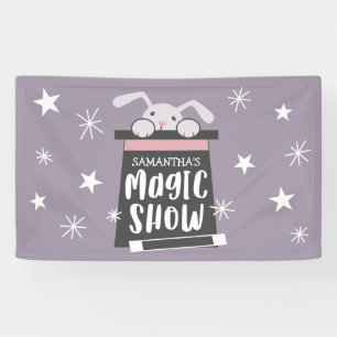 Magic Show Birthday Party Magician Banner