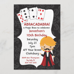 Magic Show Invitation