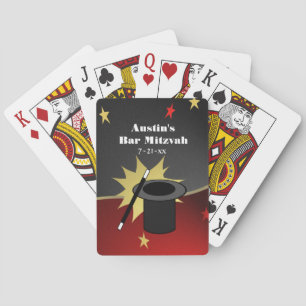 Magic Show Party Favour Playing Cards