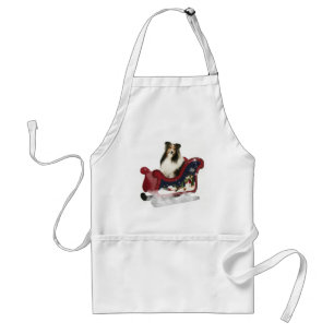 Magic Sleigh Sheltie Standard Apron