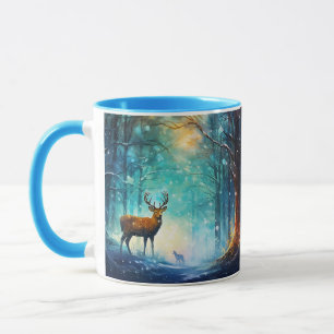 Magic Snowy Forest Art-82109 Mug
