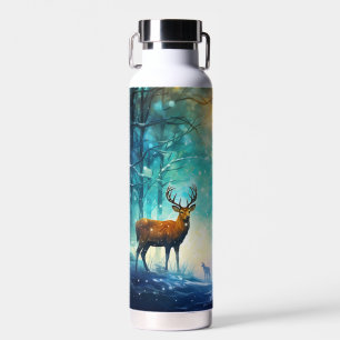 Magic Snowy Forest Art-82109 Water Bottle