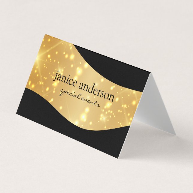 Magic Sparkle Business Card (Front)