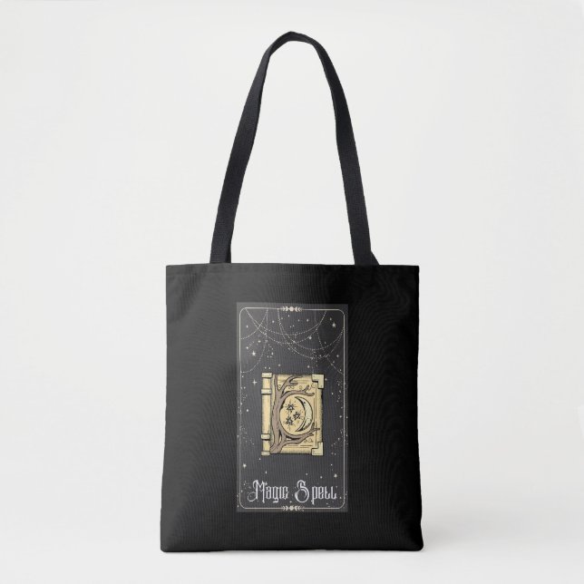 Magic Spell Tarot Tote Bag (Front)